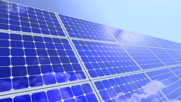 solar panels helping push forward green energy