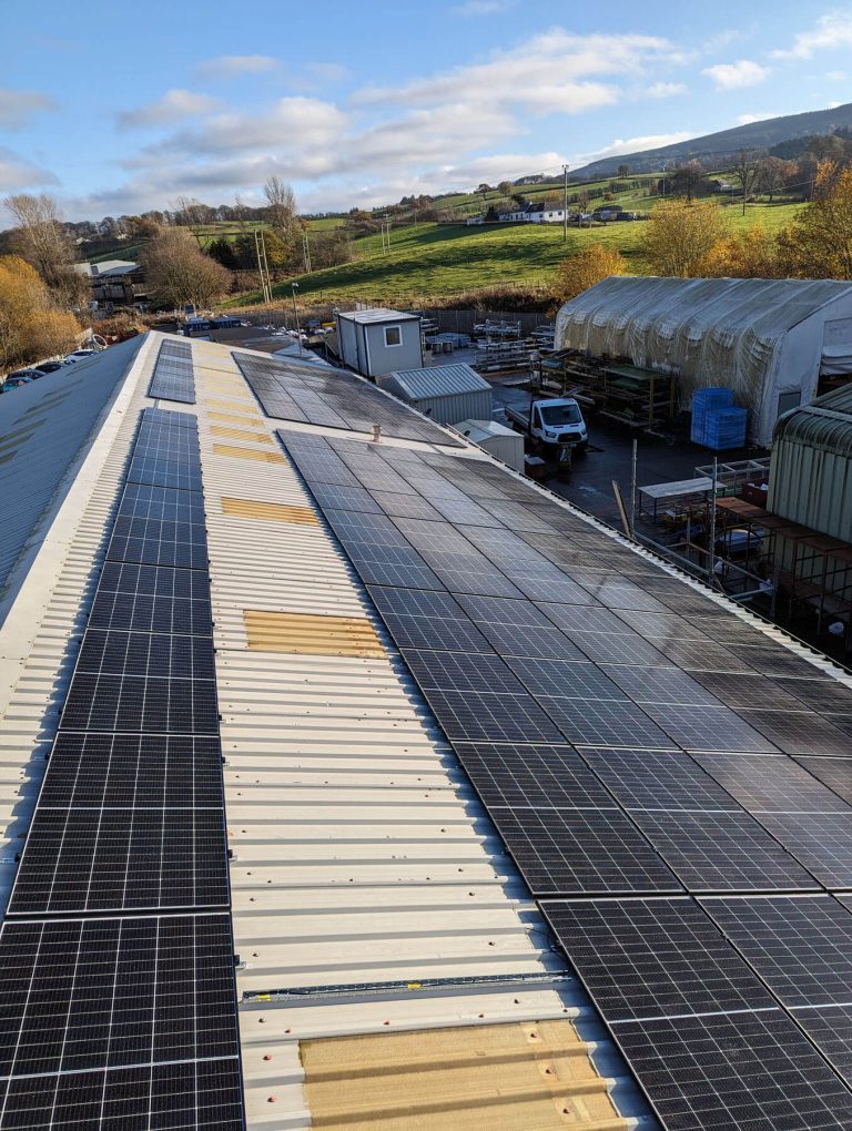 solar panel installation for engineering firm