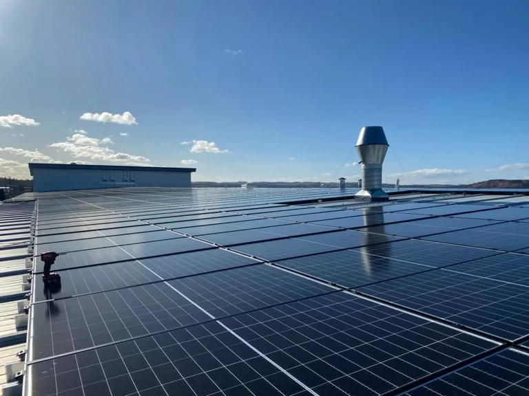 Commercial solar panels